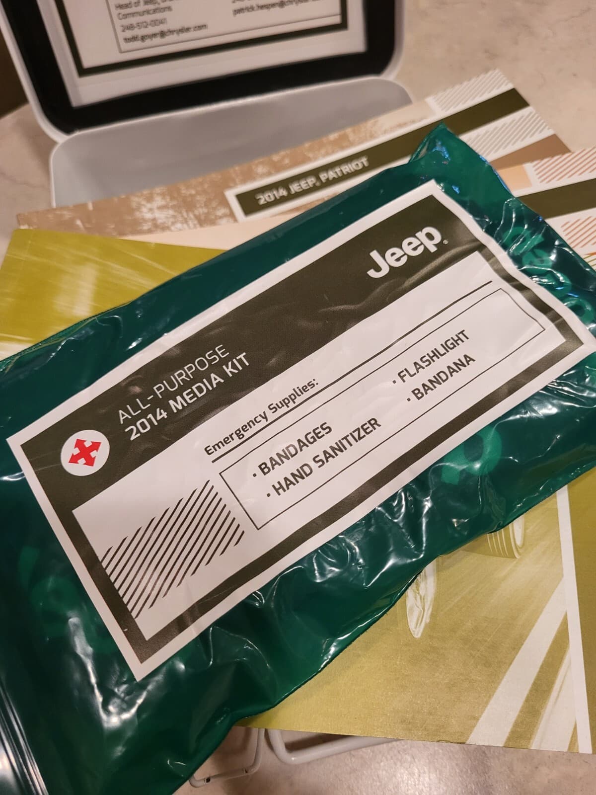 JEEP ALL PURPOSE MEDIA KIT PRESS KIT NEW 6