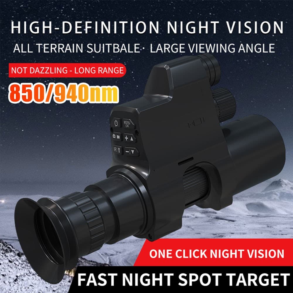 1080P 940nm 4X Infrared Night Vision Scope Digital Zoom Night Vision Monocular 6