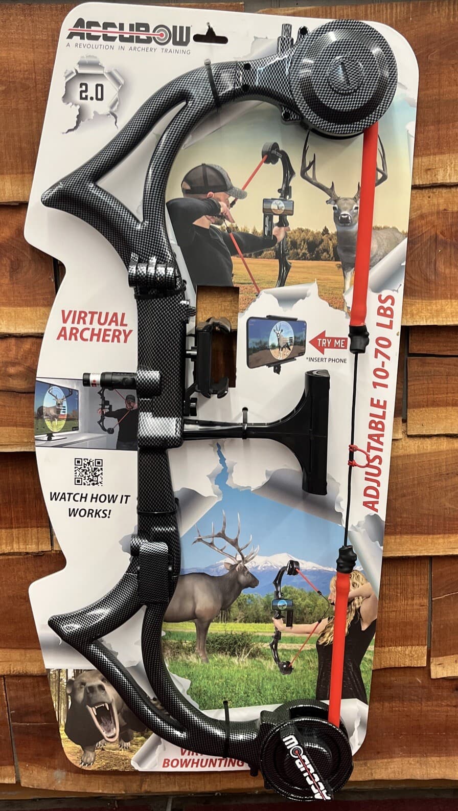 AccuBow Nano Adult Virtual Archery Training System 2.0 Adj. from 10-70#