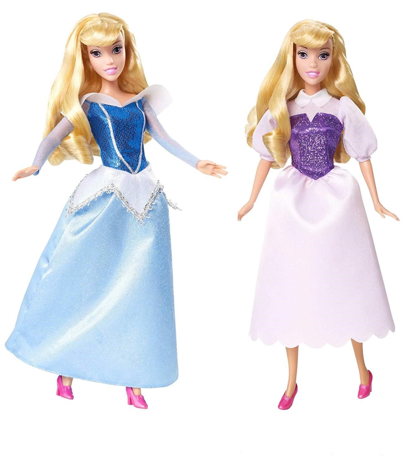 Disney Princess Sparkle Doll Cloths Fashion 2 - Gown Dress Outfit Set Barbie NEW 2