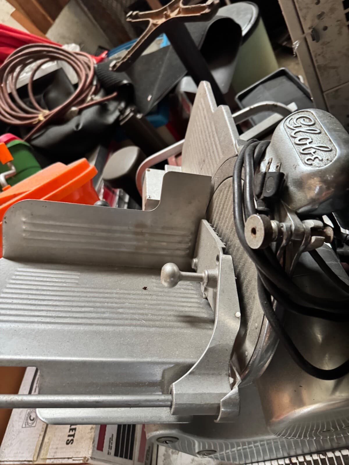 Globe Deli Slicer Model G12A - Automatic Open Box - Works Great 4