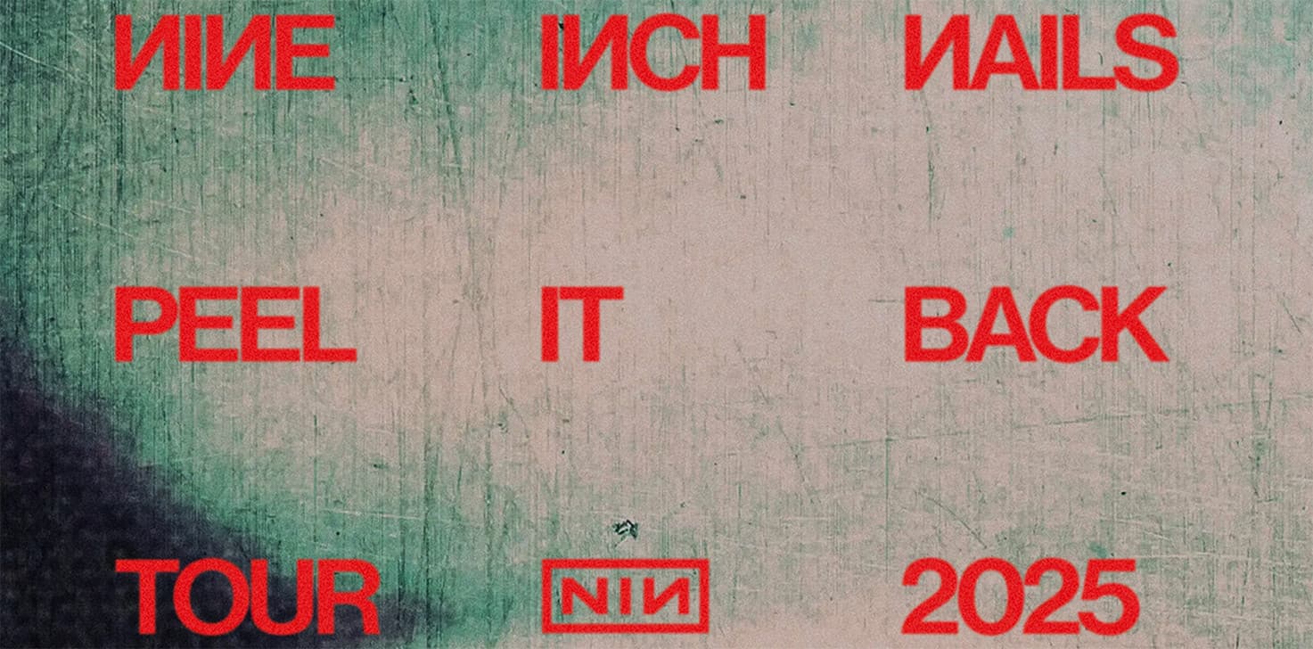 2 Official Nine Inch Nails Peel It Back Tour Tickets RARE NIN Tron Ares + BONUS 6