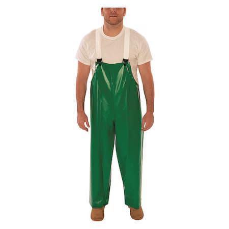 Tingley O41008 Flame-Resistant Rain Bib Overall, Pvc, 32 In Inseam, 56 In To 58