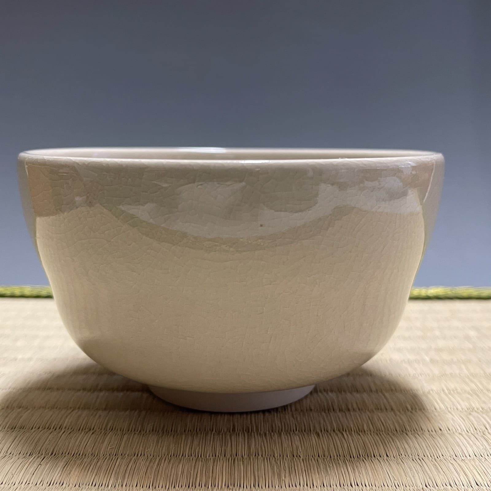 Tamekichi Mitsui / Kutani Ware A843 : Japanese Pottery Chawan Matcha Tea Bowl 4