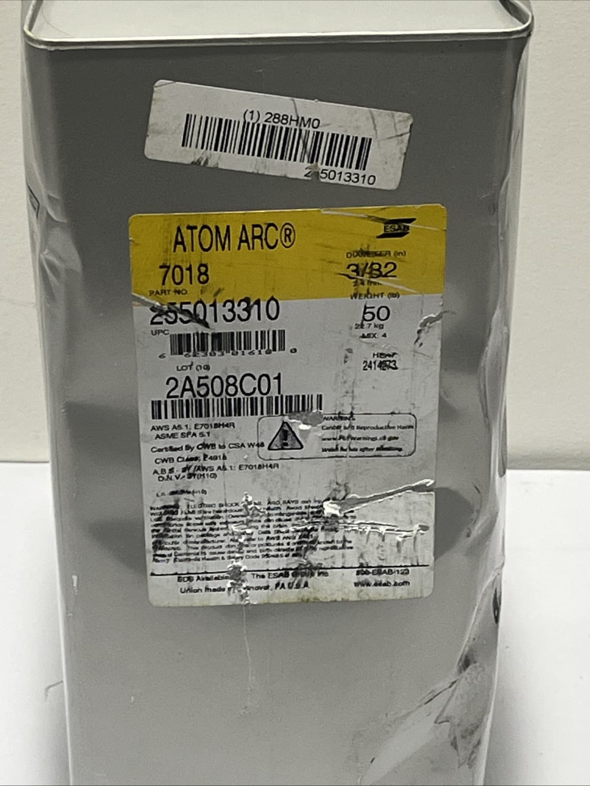 SEPTLS537255013310 - Esab Welding Atom Arc 7018 Electrodes - 255013310 2