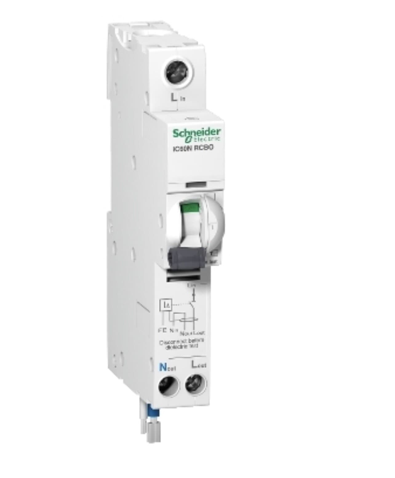 Schneider Electric RCBO 10A C 30mA A 230V 1PPNS / A9D61810