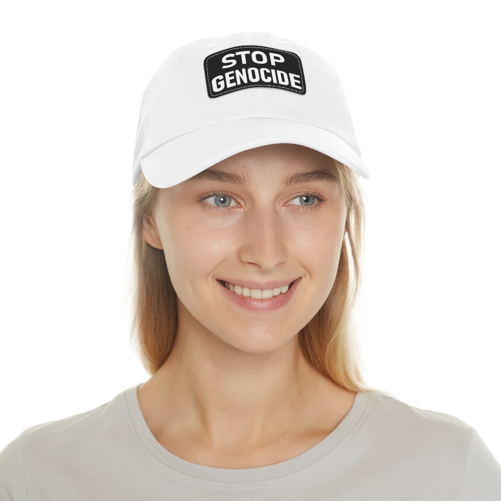 Stop Genocide Hat Baseball Cap Adjustable Patch Anti War Killing Ethnocide Merch 3