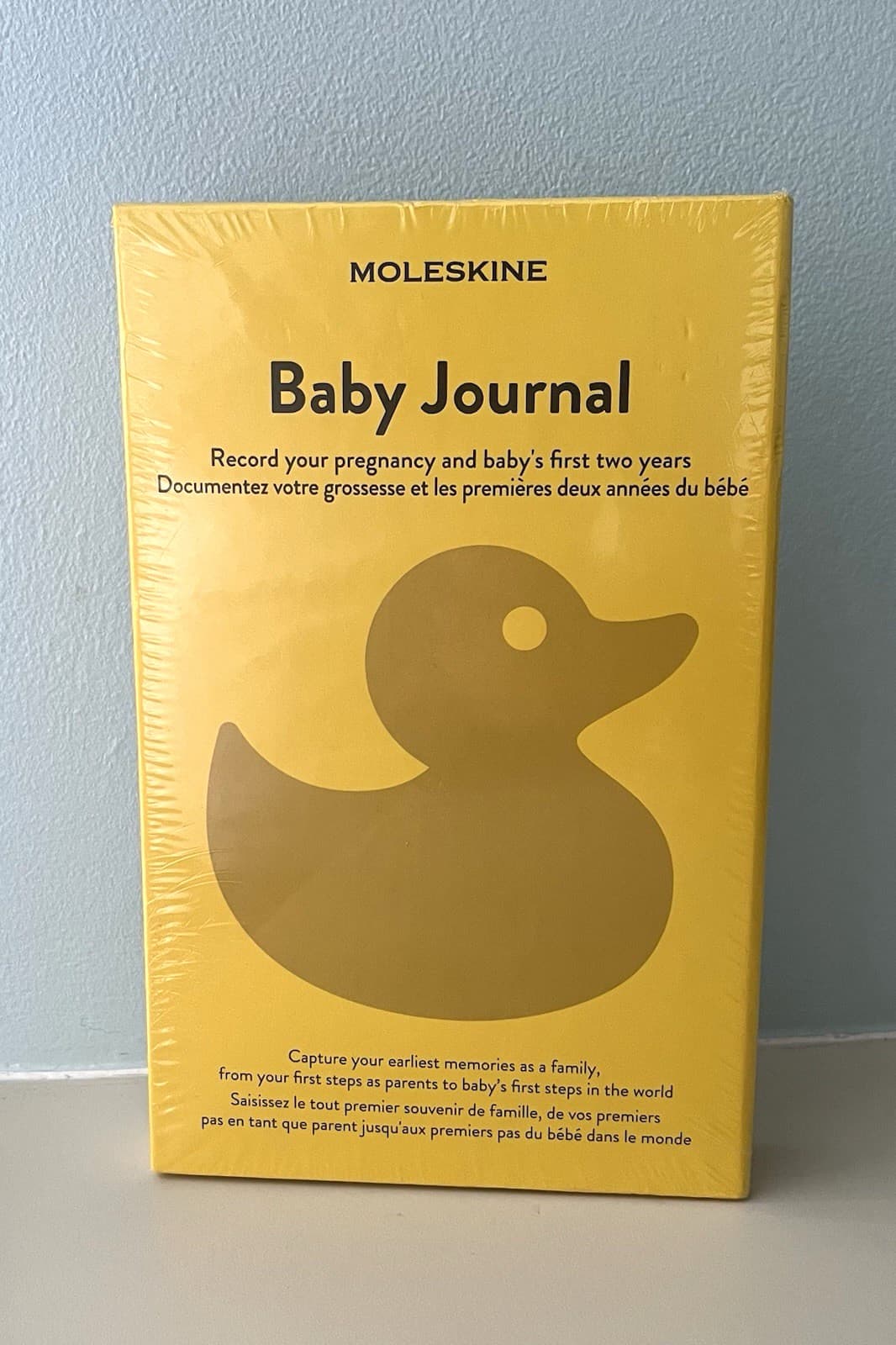 Moleskine Baby Journal - Hardback Yellow - Record Pregnancy to First 2 Years New