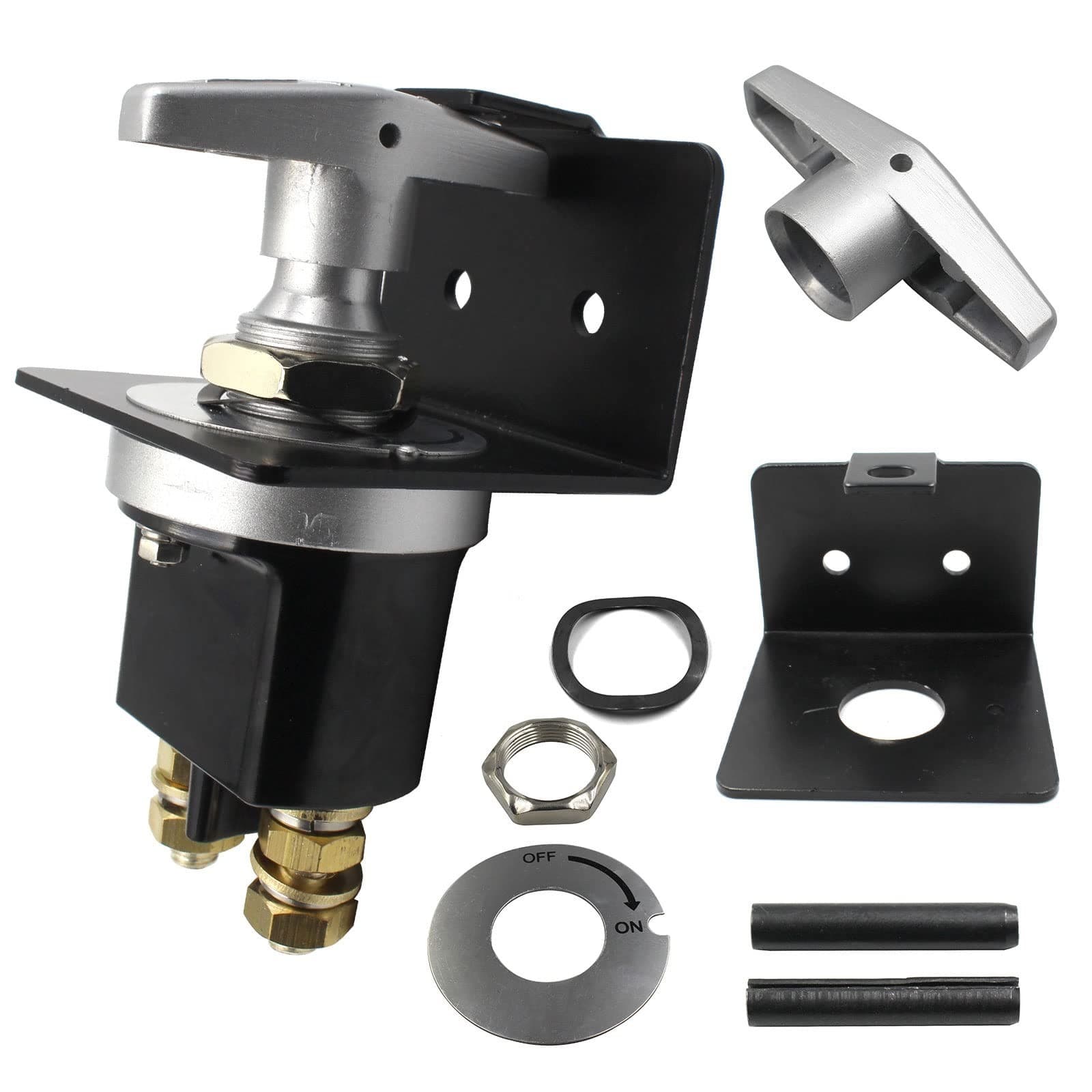 Battery Disconnect Switch with Lockout Plate Fits Negative Battery ... Fast Ship 5