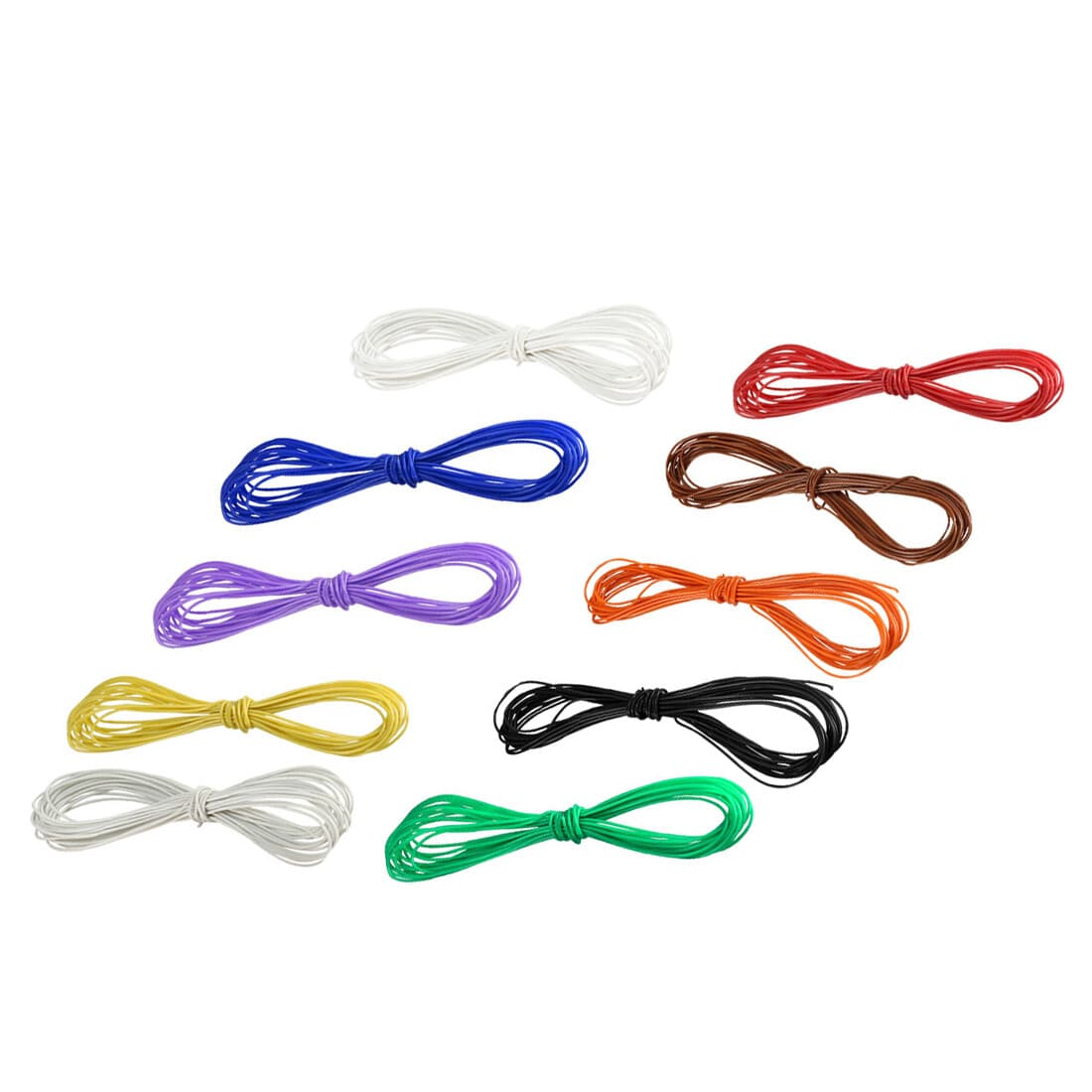 10PCS 30 Gauge Wrapping Wire Tin Plated Copper Wire PCB Wires Cable