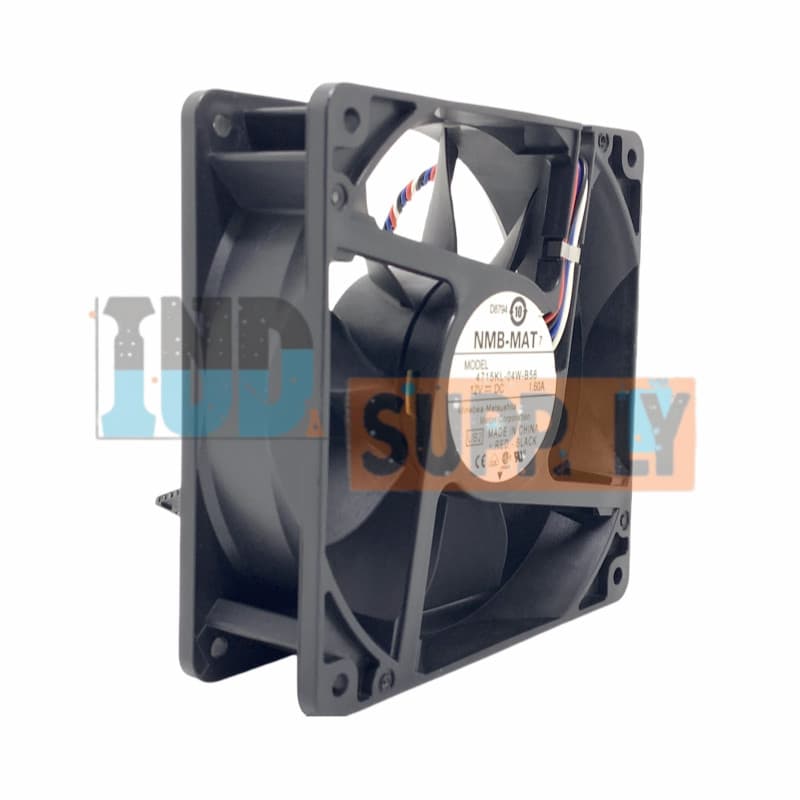 1pc new NMB 4715KL-04W-B56 12038 120x120x38mm DC 12V 1.30A 4-wire cooling fan 2