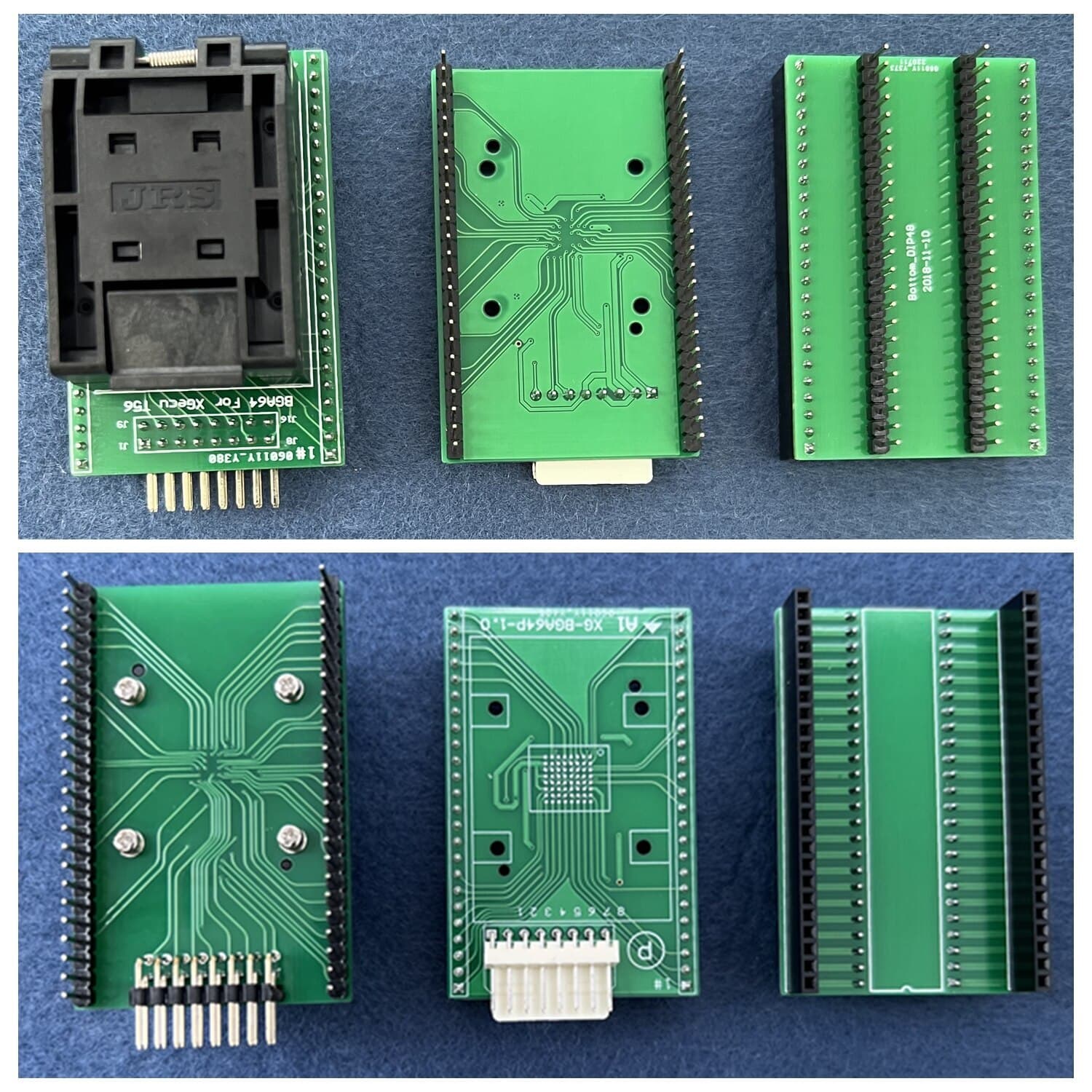 BGA64 2 in 1 adapter only for XGecu T56 programmer XG-BGA64A-1.0 XG-BGA64P-1.0 2