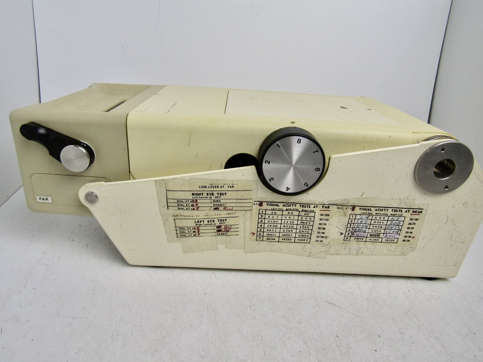 Titmus II-S Vision Tester - Portable Model with Case and Accessories - AS IS 5