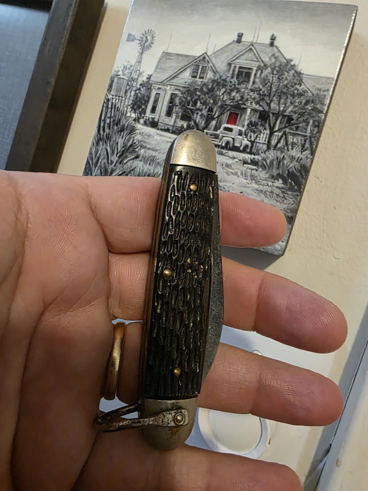 Franklin Knife from 1974 The Texas Chainsaw Massacre Same Model 3