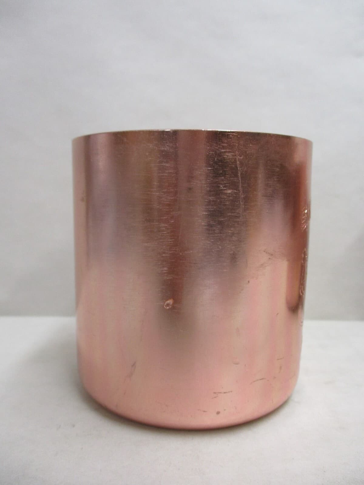 Set of 2 Smirnoff Vodka Moscow Mule Mugs Pink Copper Anodized Aluminum 3
