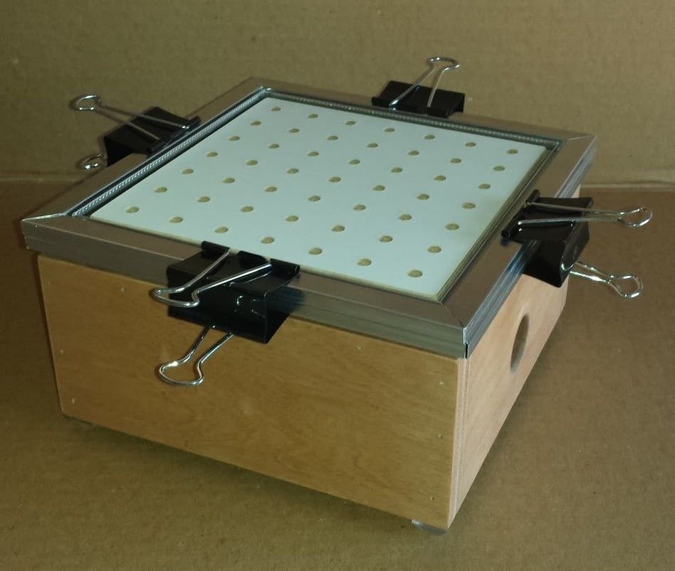 9" x 9" Hobby Vacuum Forming/Former - Thermoform Plastic Vacuum Machine