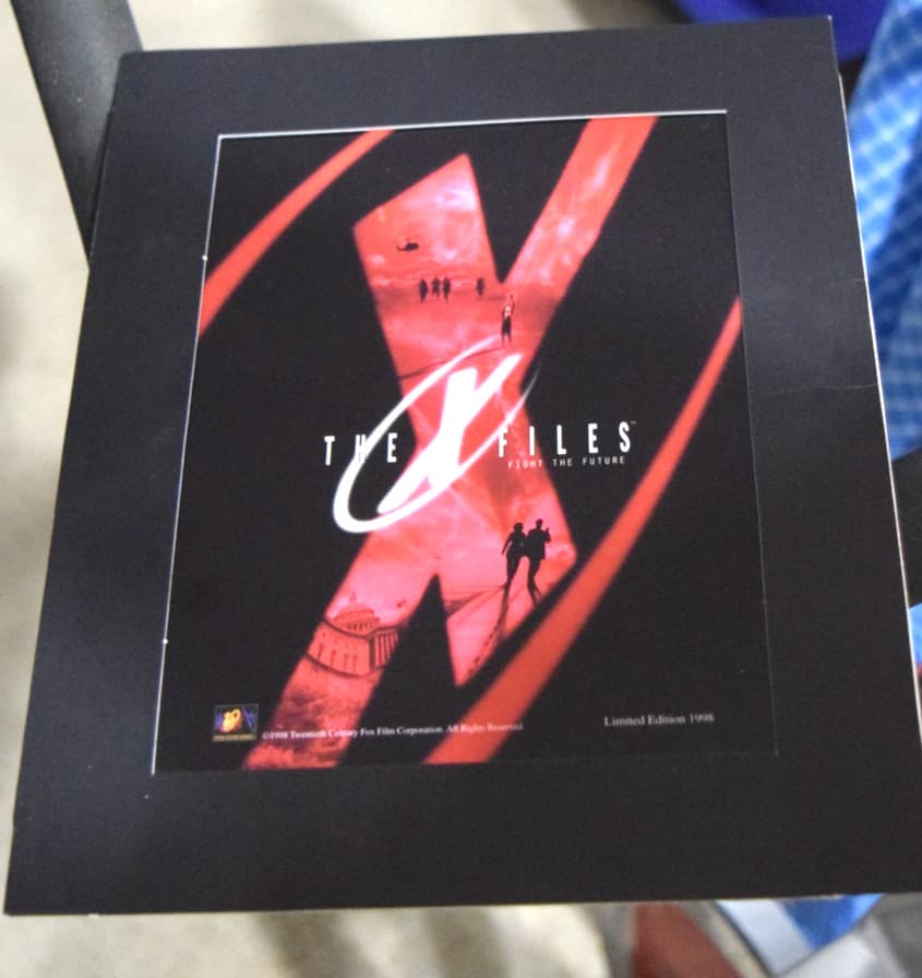 The X Files LIMITED EDITION SET!! Photo Gillian Anderson David Duchovny 3