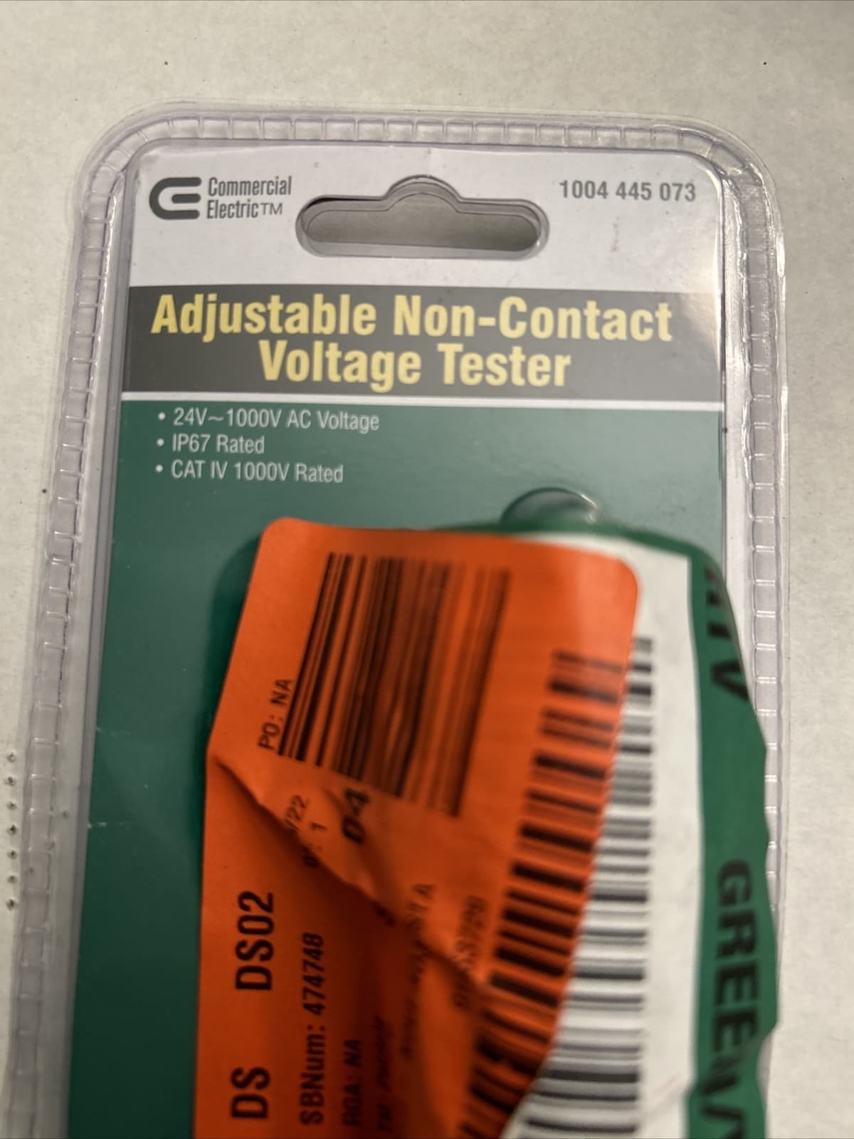 2 Pack Commercial Electric  AC Voltage Detector/Adjustable Sensitive 1004445073 4