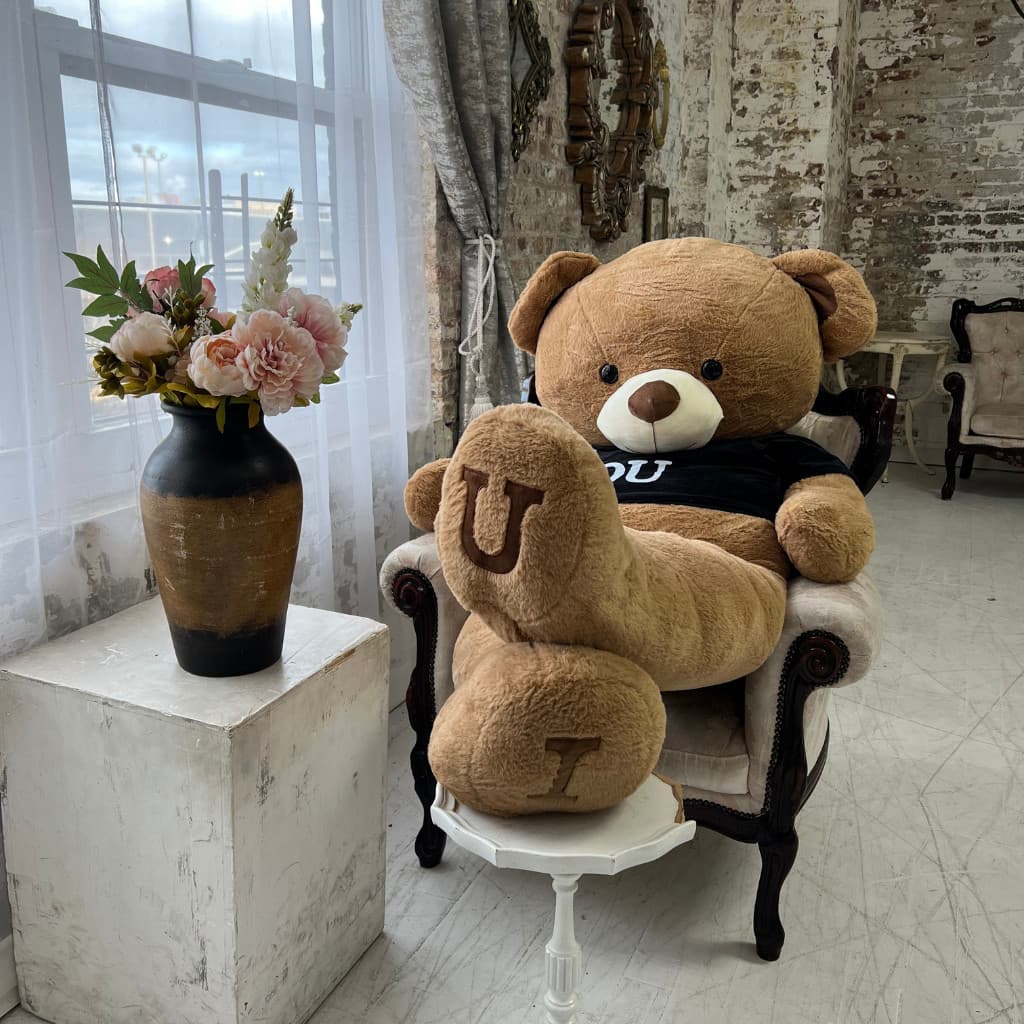 Giant 6ft Brown Teddy Bear – Huge Plush Toy – Soft Oversized Stuffed Animal 6