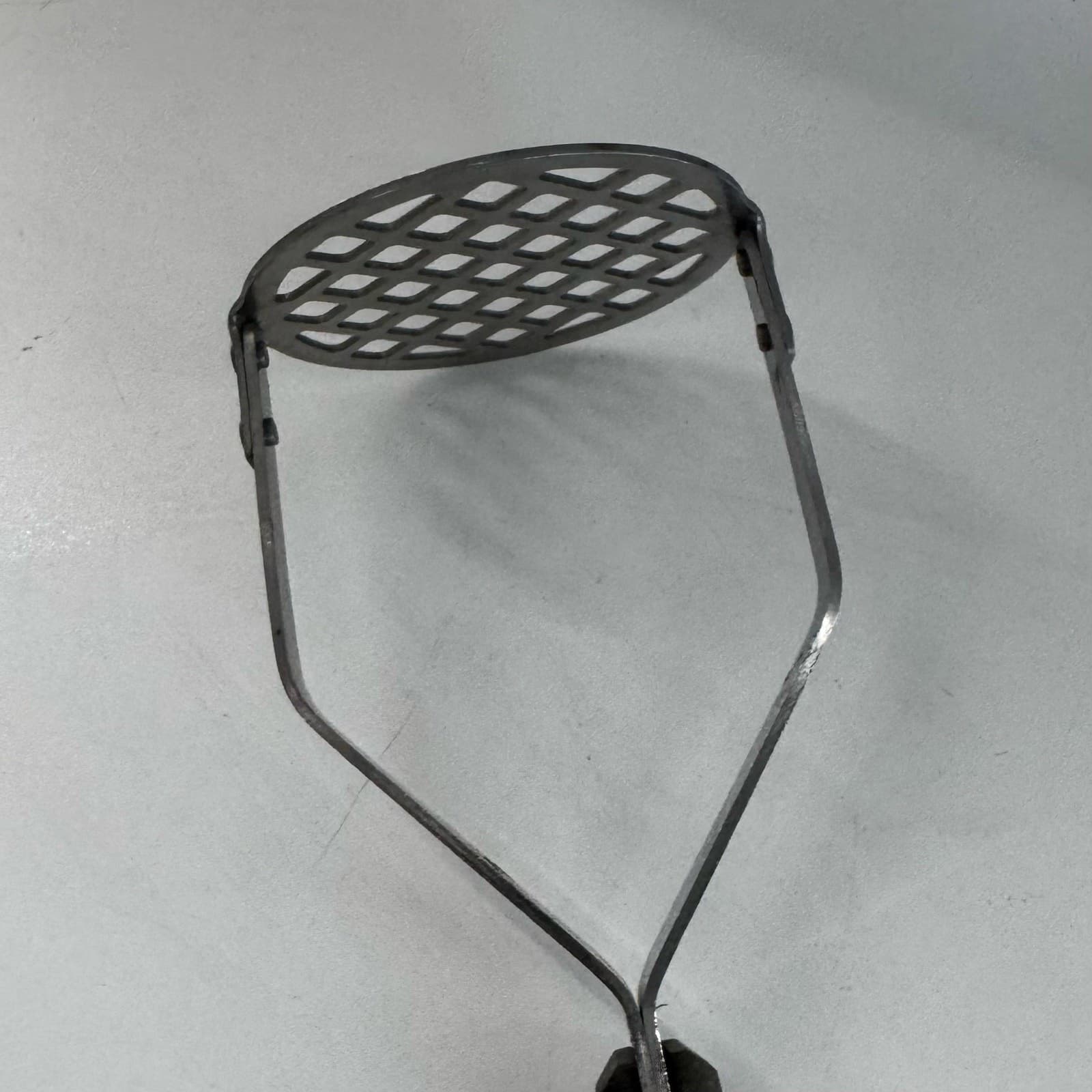 Vintage Ekco Potato Vegetable Food Masher Stainless Vanadium Composite Handle 5