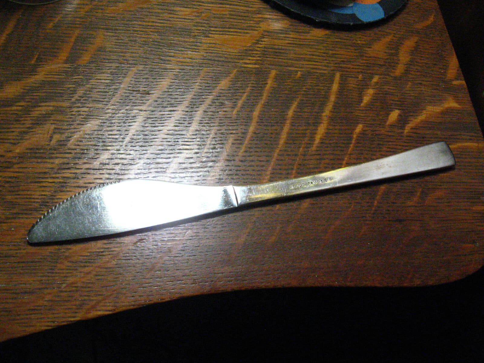 Singapore Airlines SQ Airplane Dinner Knife - Vintage Hepp Germany Silverware 03 4