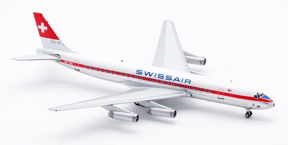 Inflight B-862-IDG-P Swissair Douglas DC-8-62 HB-IDG Diecast 1/200 Jet Model New 3