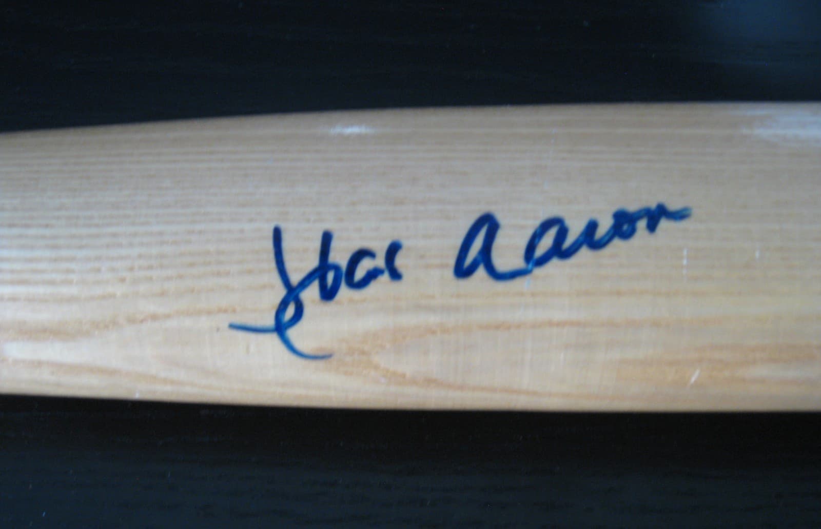 3 Kings of Baseball Signed Autographed Bat w Hank Aaron Nolan Ryan Pete Rose JSA 2