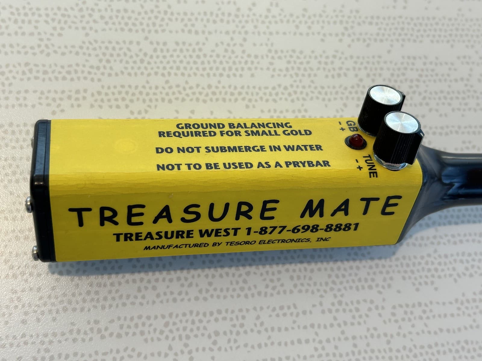Tesoro TREASURE MATE Pin-Pointer for Tesoro Metal Detector - Garrett - Fisher + 6