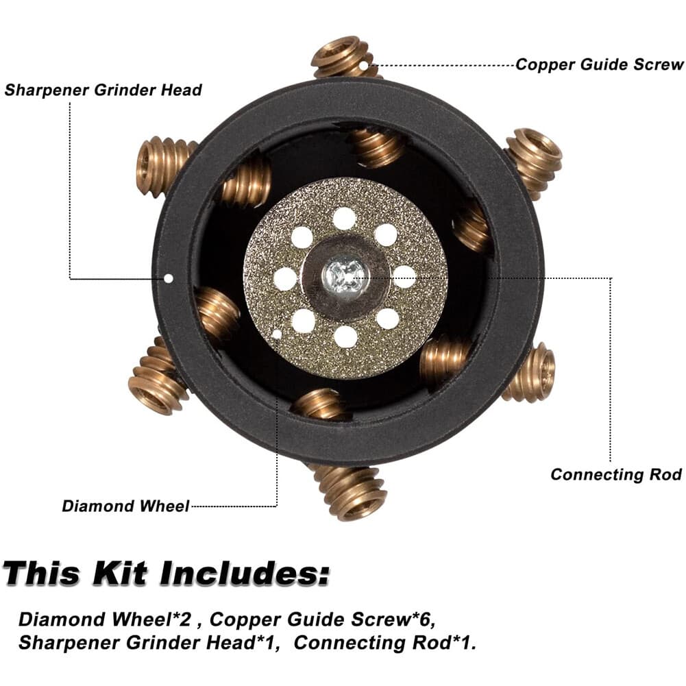 GR-12 Tungsten Sharpener Grinder/Electrode Grinder Head Tool TIG Welding Tool 3