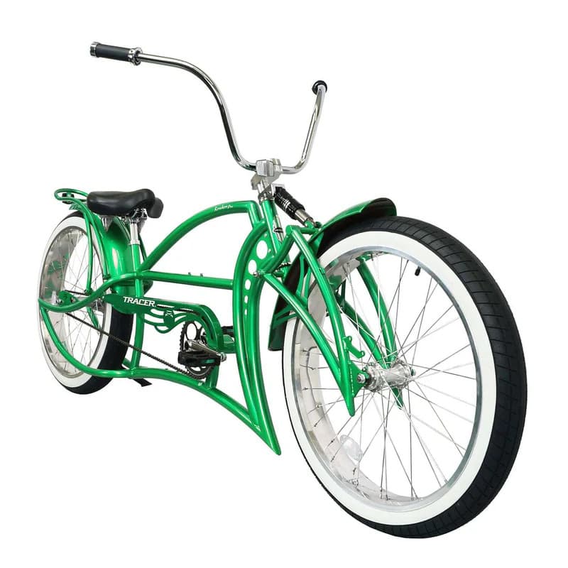 Tracer Kraken 26" Stretch Chopper Bike Single Speed Coaster Brake Alloy Rims