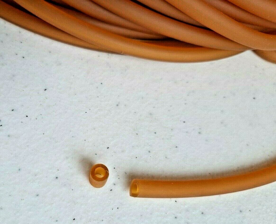 Latex Rubber Tubing By The Foot 5.5mm OD x 3.5mm ID x 1mm Wall Thickness 3