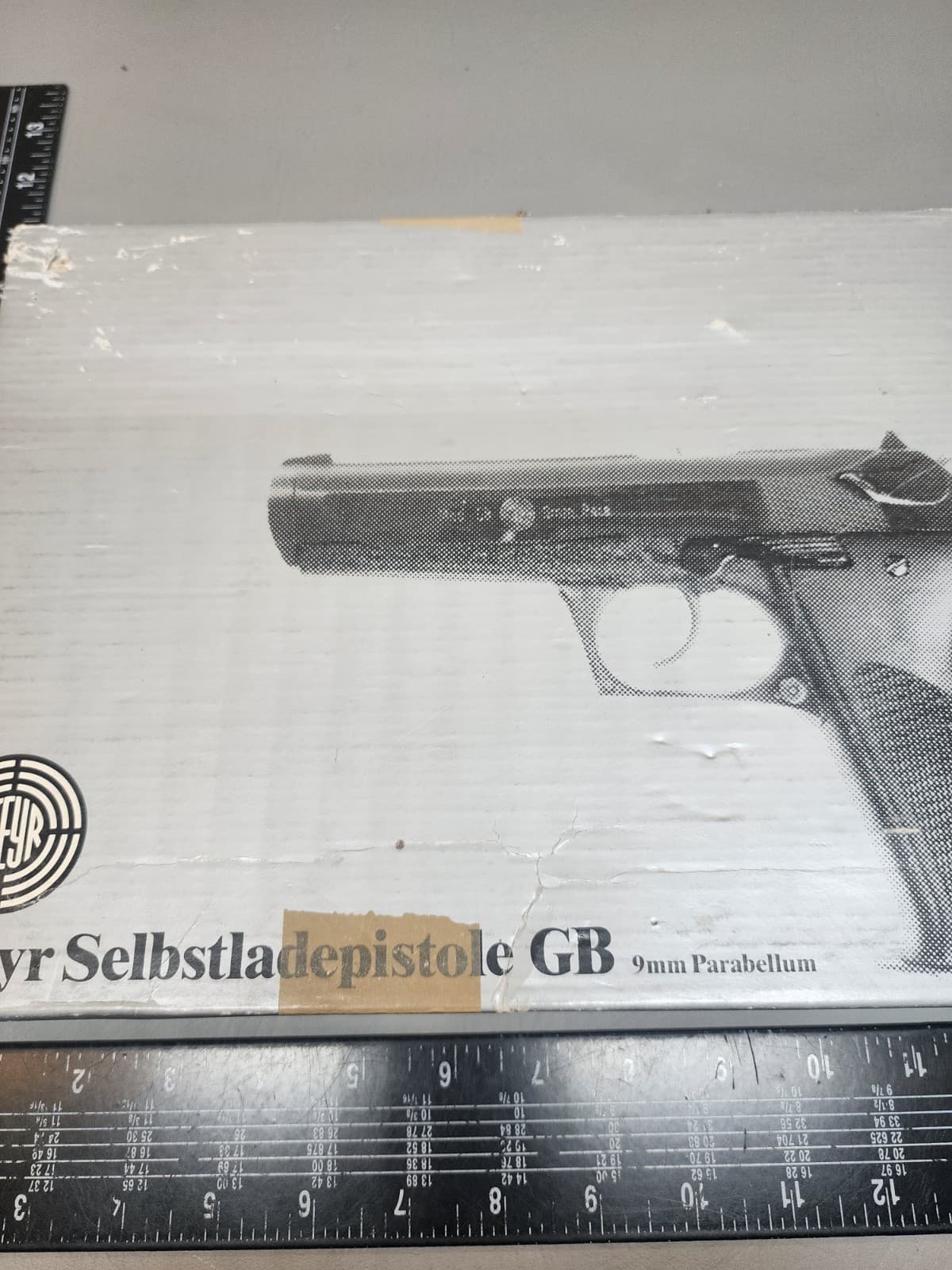 Steyr Selbstladepistole GB 9mm Parabellum DA Military Box 4
