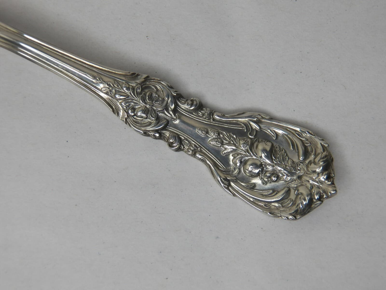 REED & BARTON FRANCIS 1ST STERLING SILVER SALAD FORK 6 1/8" NO MONO NM 2