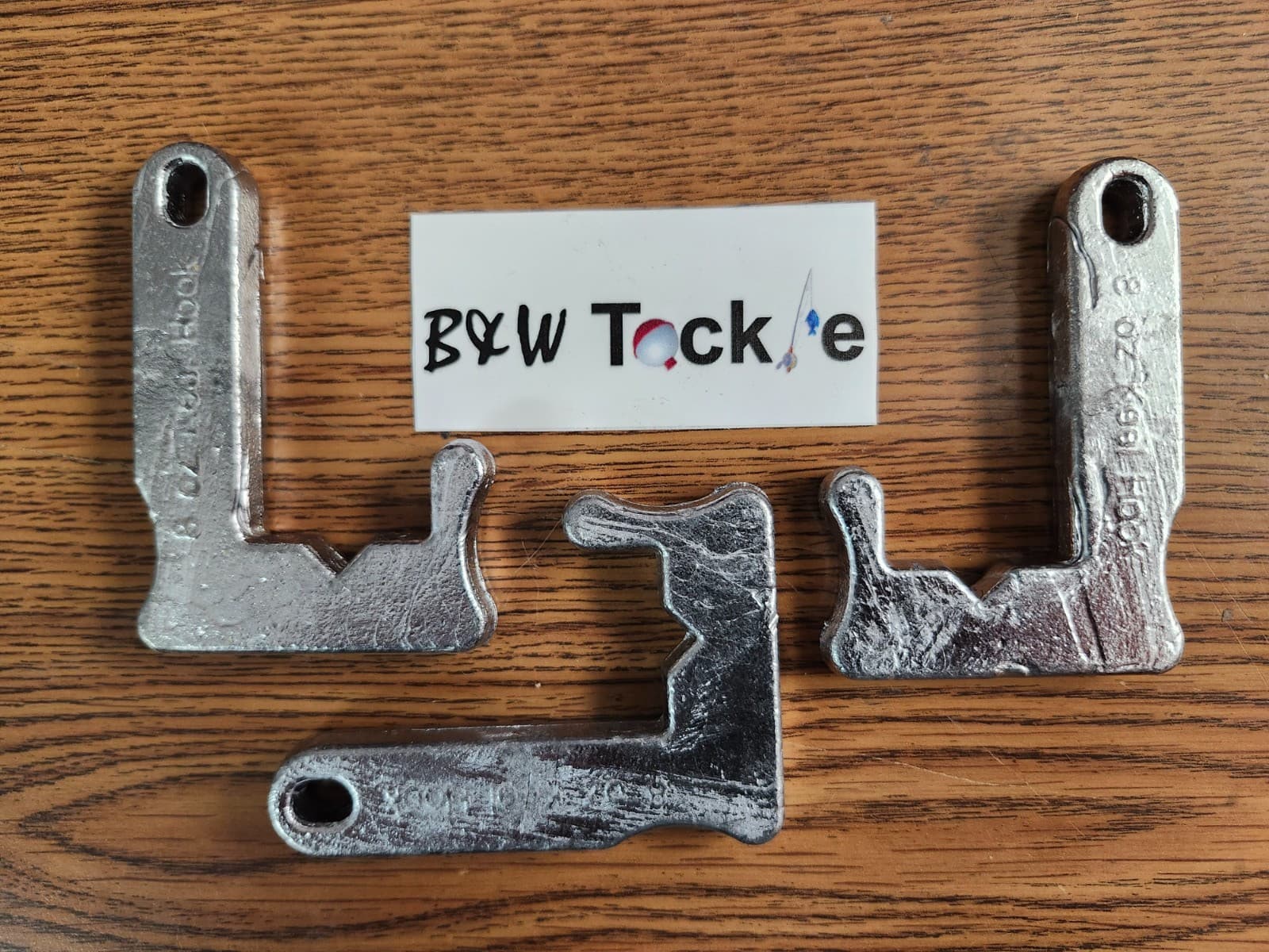 8 oz. KEEL ANCHOR DECOY DUCK GOOSE SINKER WEIGHT Grabber / J-Hook  ~ FREE Ship