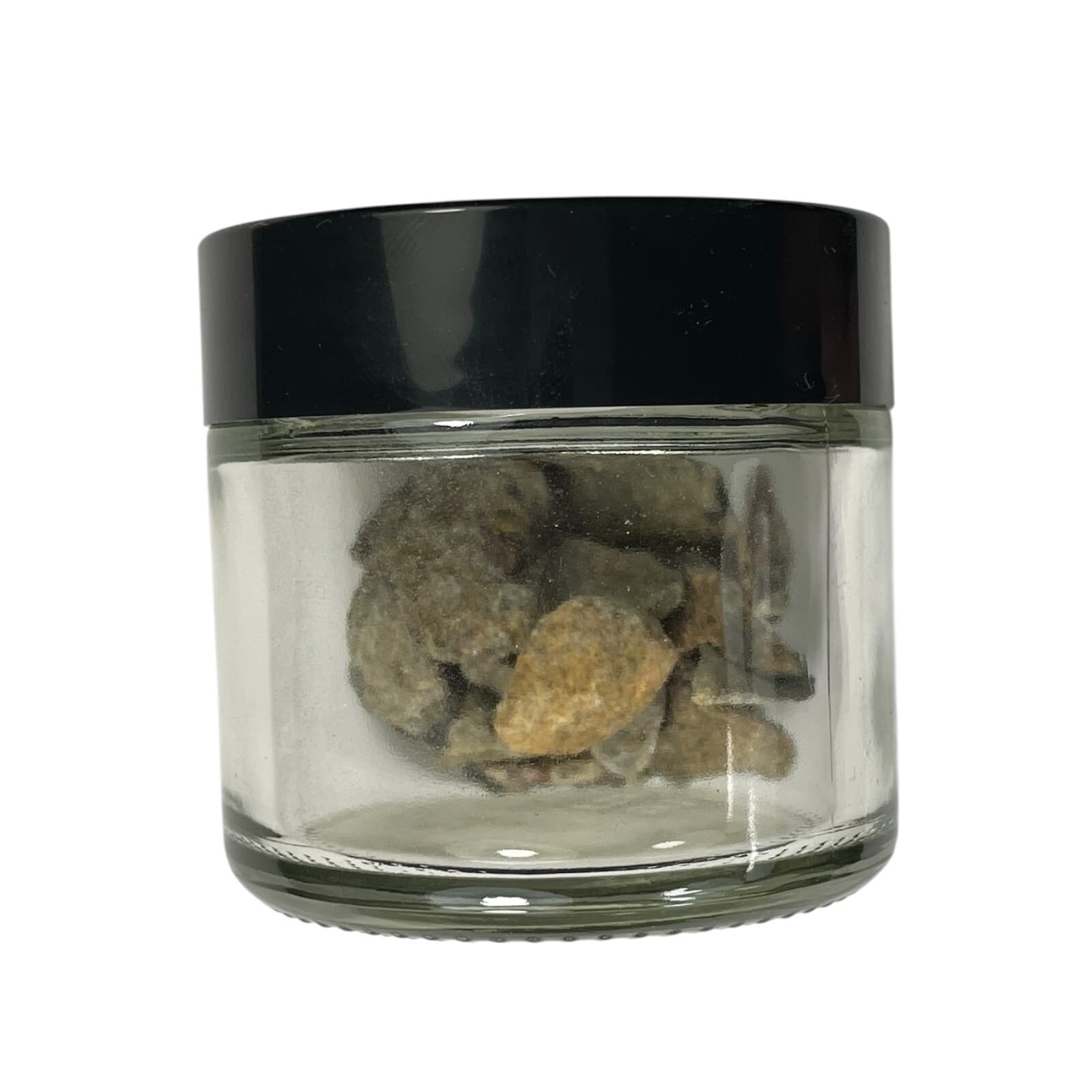 1oz Fluorescent Sphalerite Chips Shaker, Horn Silver Mine,  Triboluminescent! 3