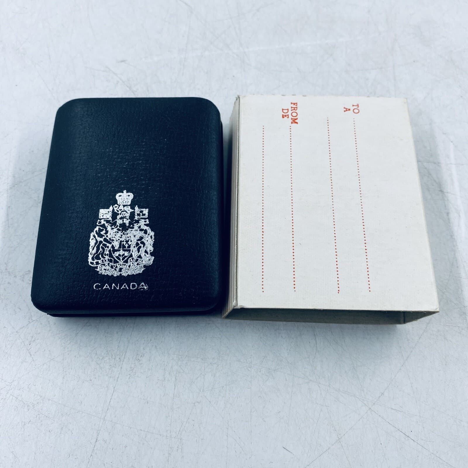 1971 Canada $1 British Columbia Silver Dollar KILLER RAINBOW TONING W/ Case #11 6