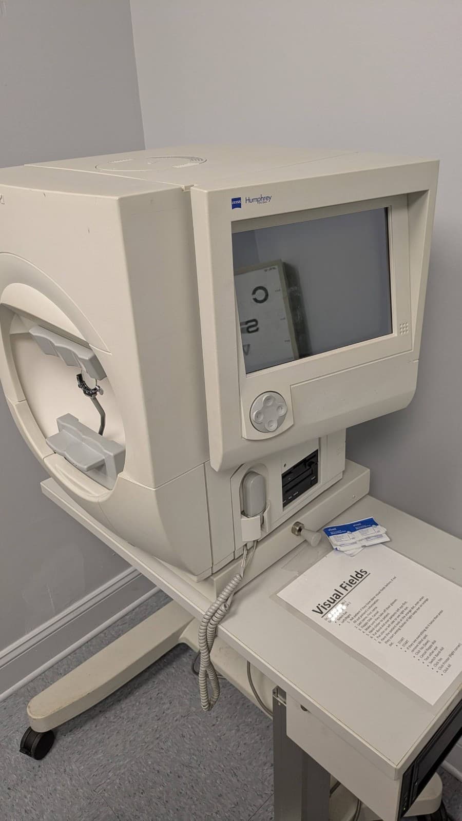 ZEISS Humphrey 750 Visual Field Perimeter Analyzer