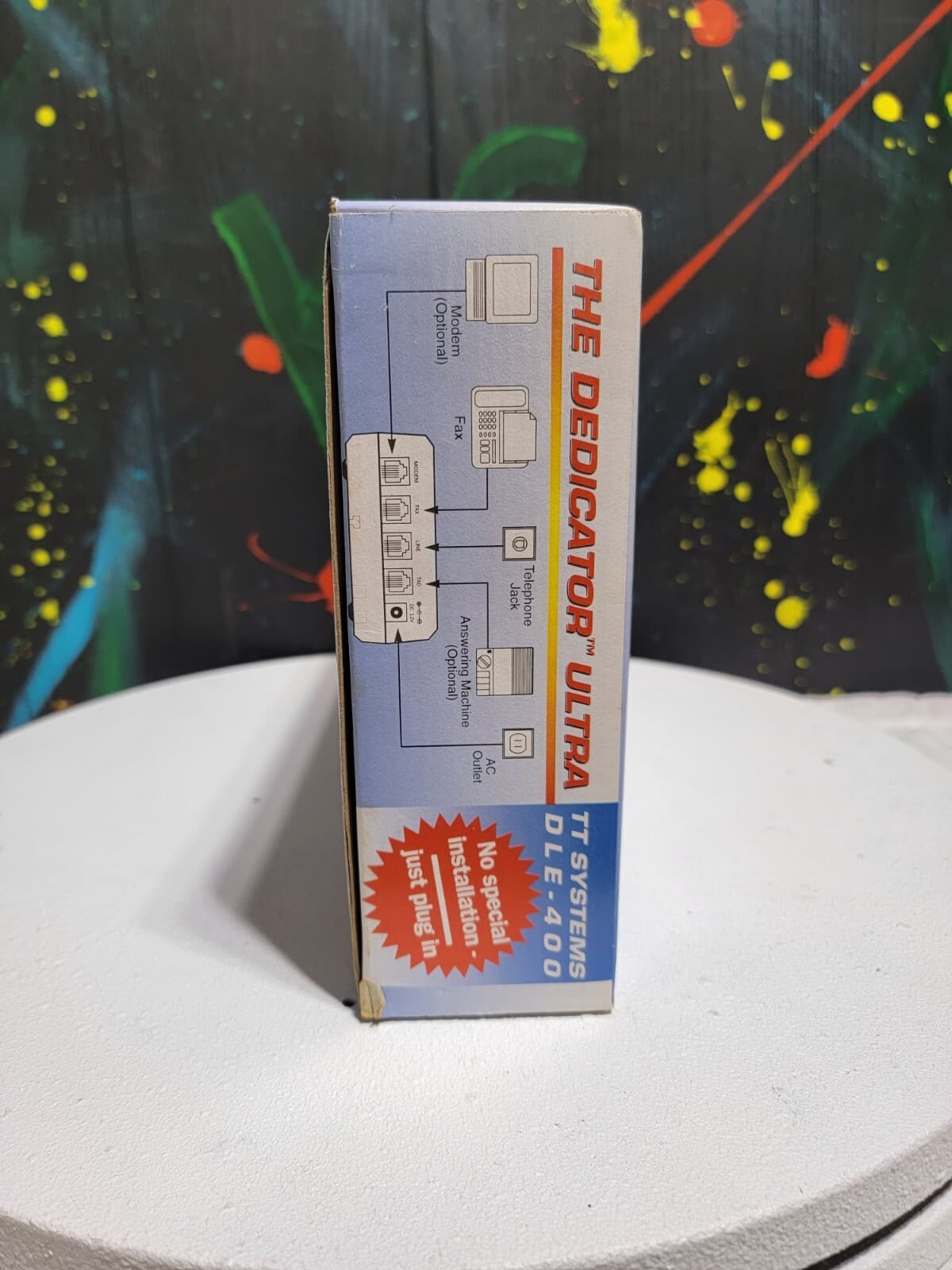 Automatic Fax Machine Switch, TT Systems DLE-400 Dedicator Ultra, NEW 2