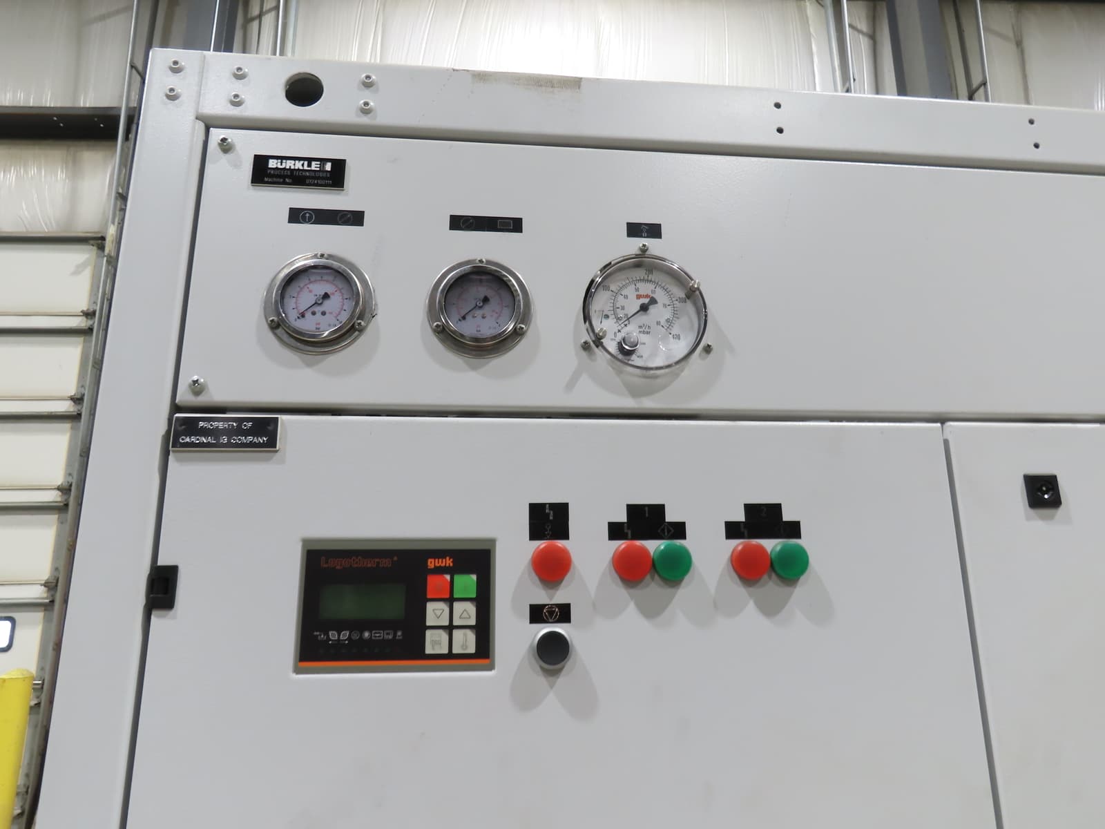 GWK Recirculating Water Cooled Chiller 40 Ton Cooling 25Hp 480V 2-Pump Unit 6