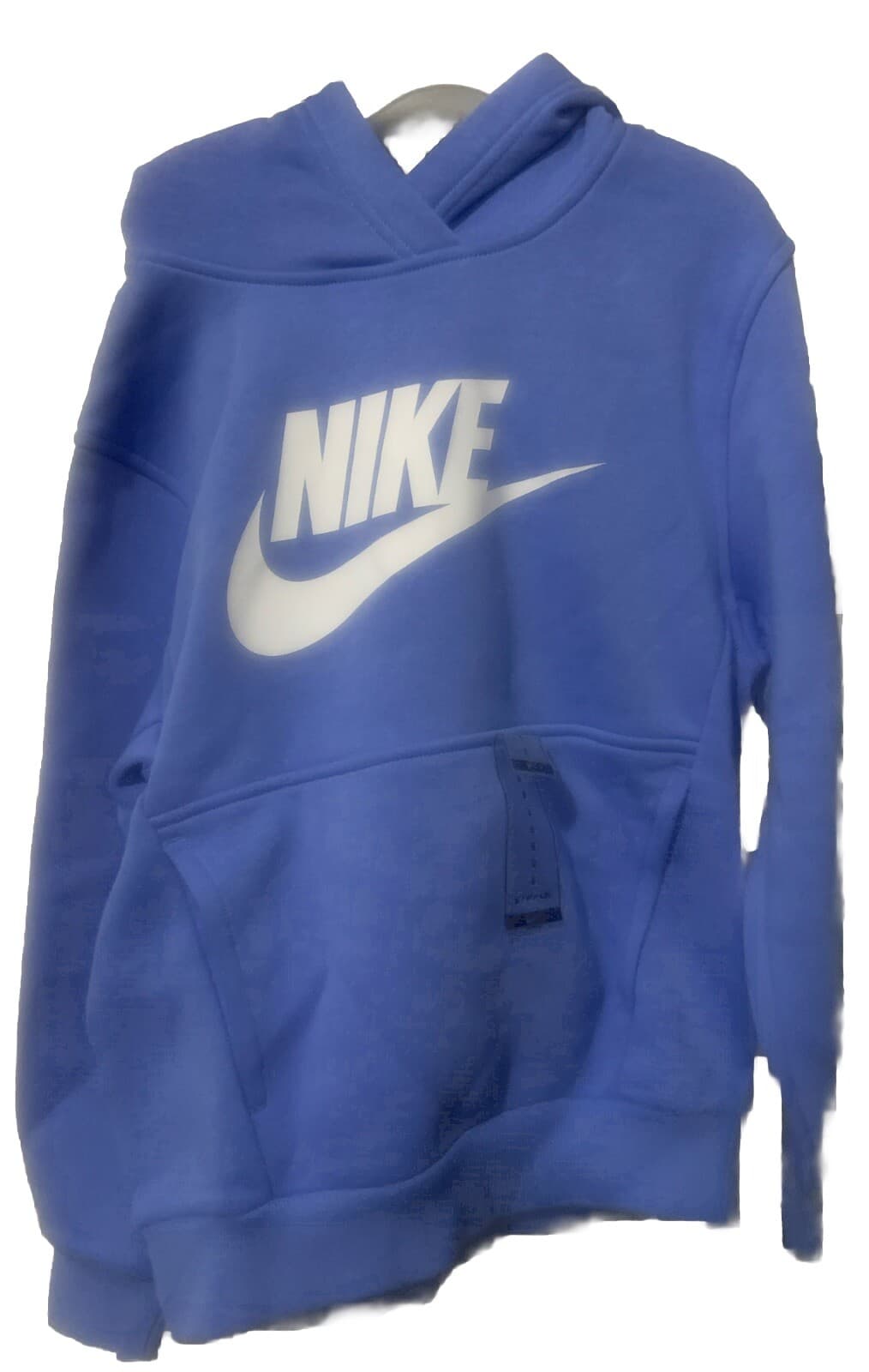 NWT Nike Kids Youth Sz S Sportswear Club Fleece Hoodie FD2988-450 Blue New S