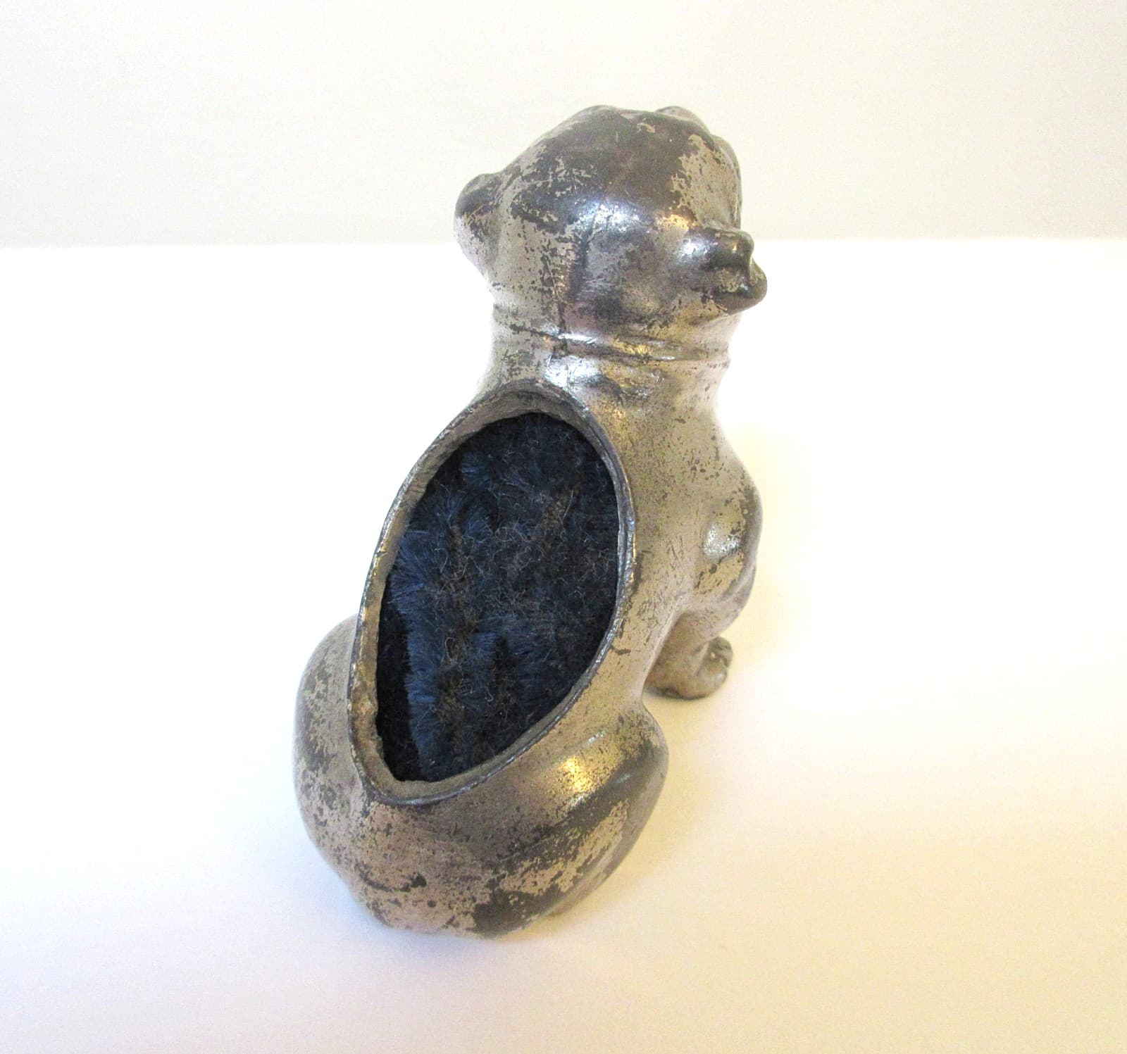 Antique Bulldog Pin Cushion Germany 4