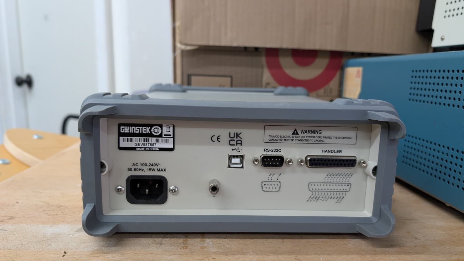 GW Instek LCR-6002 Precision LCR Meter 10Hz - 2kHz LRC Meter 0.05% Accuracy 2