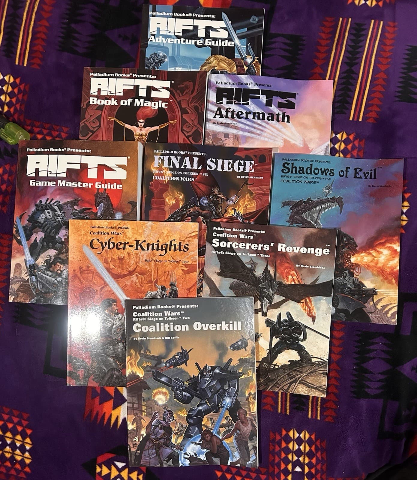 Rifts® Mega Collection – 23 Rare Palladium Books World Books & More OOP RPG Lot 2