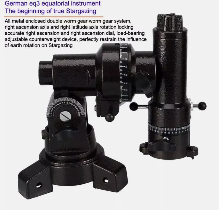 6 inch 150 mm 1400 Reflector Newtonian astronomical telescope EQ3  US 4