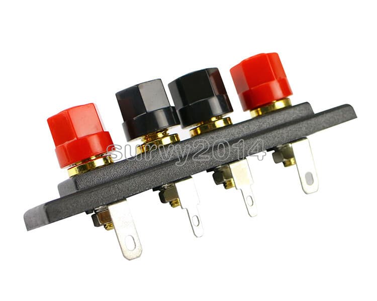 Speaker Amplifier Chassis Terminal Output Four-Position Terminal Soundbox