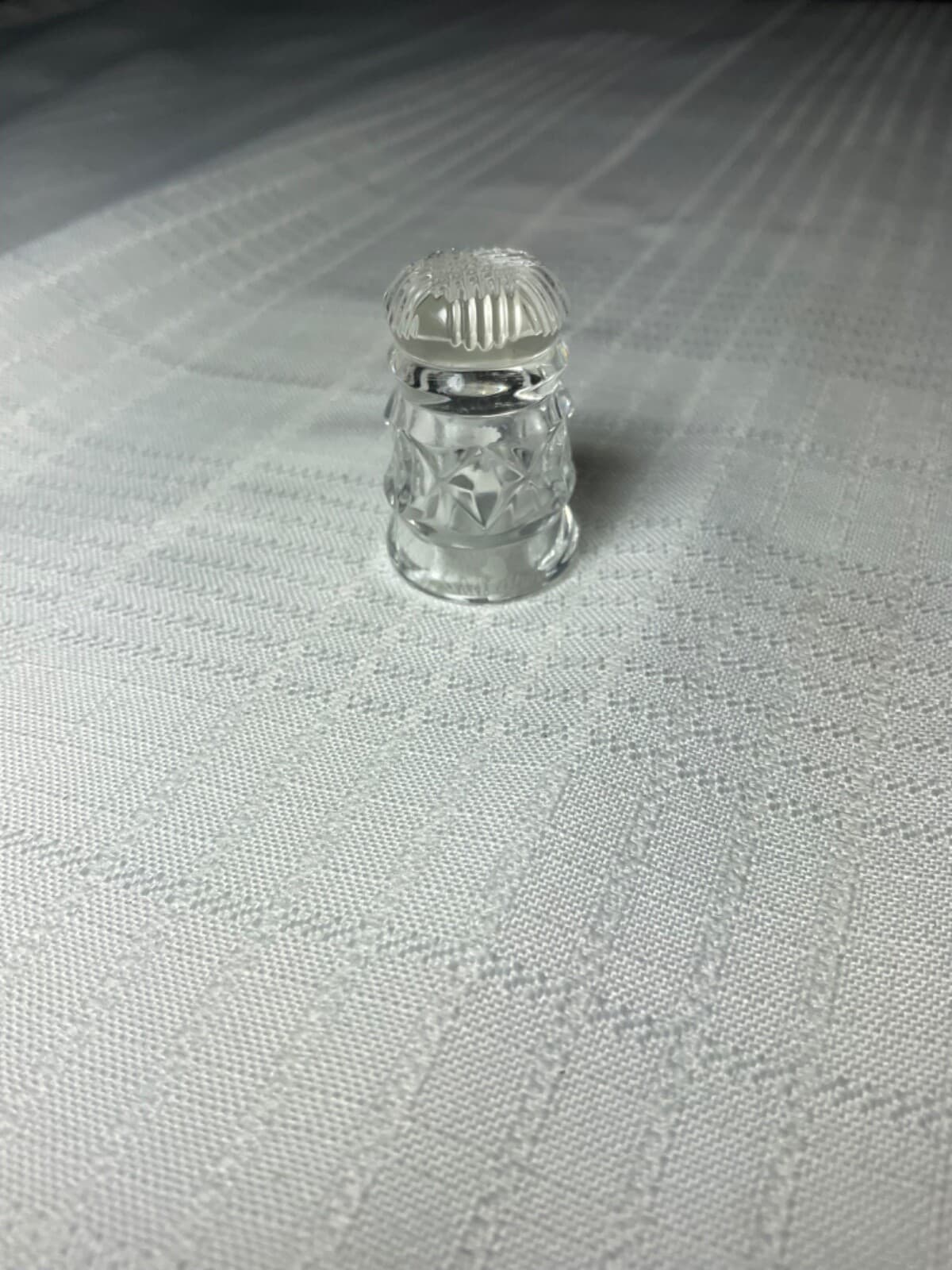 Waterford Crystal Sewing Thimble w/ Label - Free Ship 3