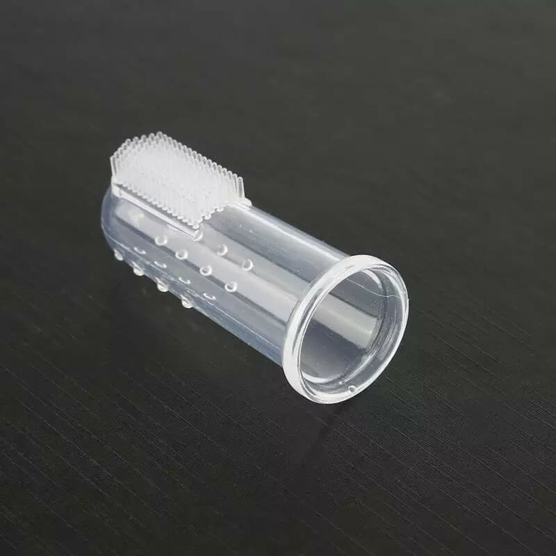 1pcs Soft Finger Toothbrush Pet Dog Dental Cleaning Teeth Care Hygiene Brush 5