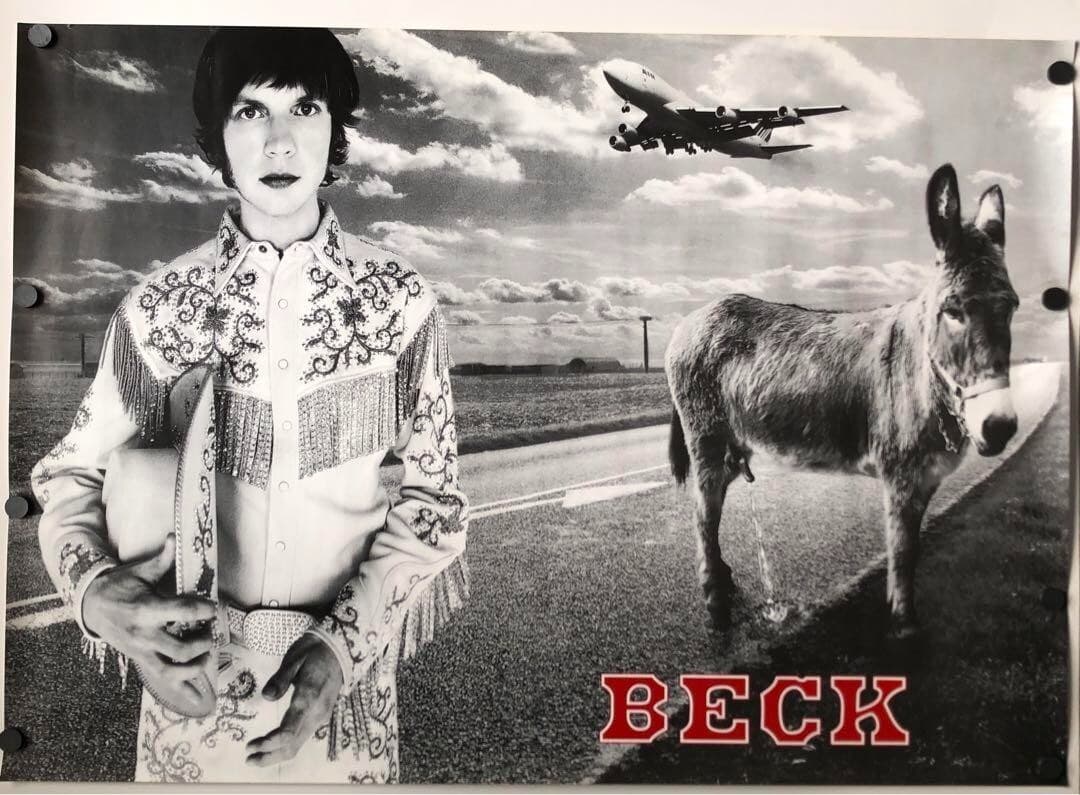 BECK / Vintage 1990s Original Official Poster 24x33in (615x860mm)