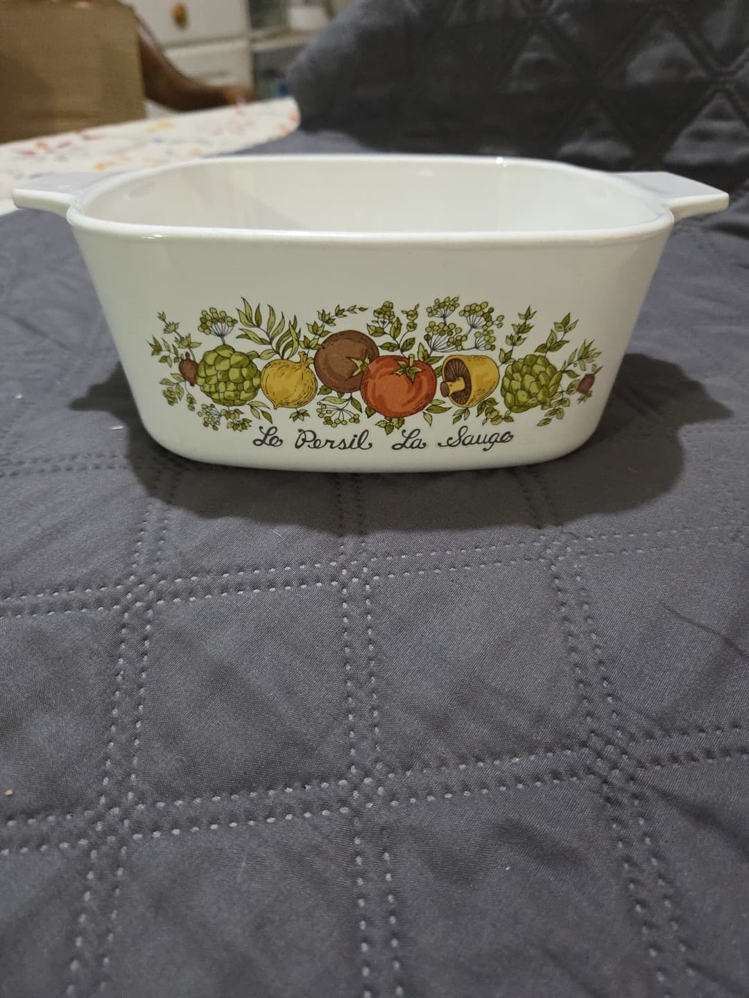 Corning Ware  A-1 1/2-B  1 1/2 Quart Spice Of Life Casserole No Lid