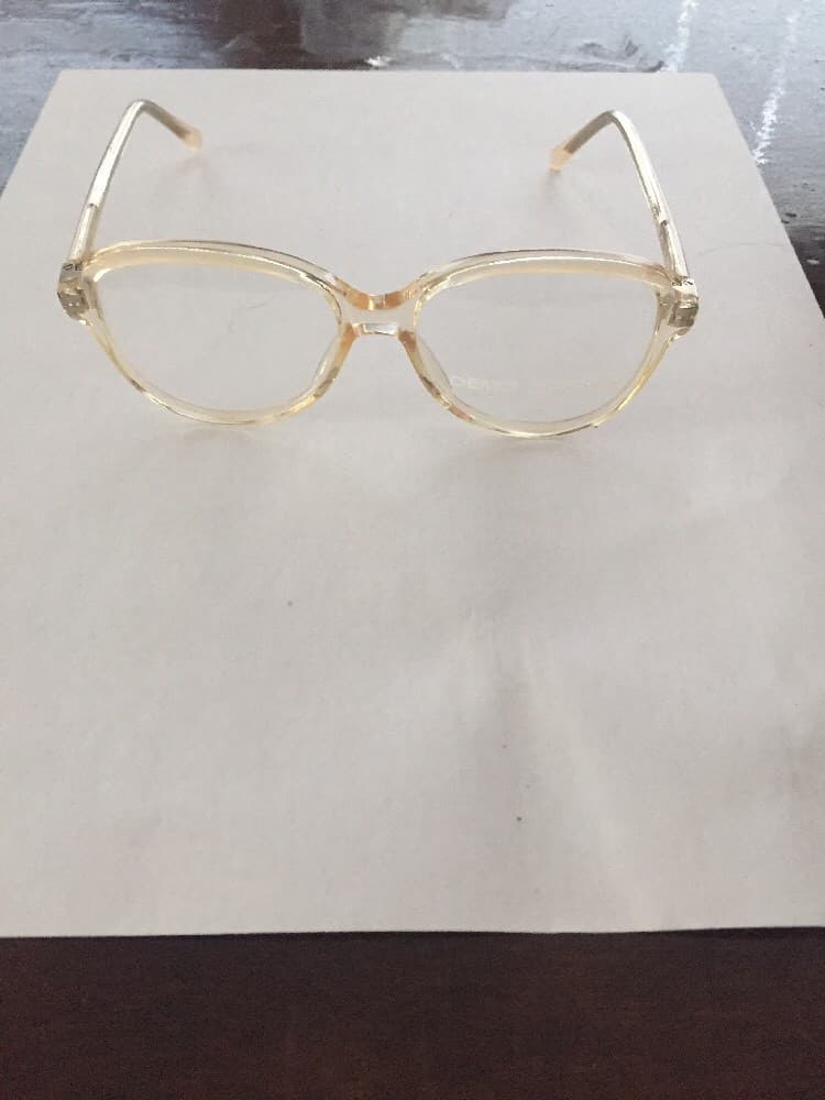 Computer Glasses New Europa Clear Plastic Aubrie Model Glasses Hipster 48-14-120 3